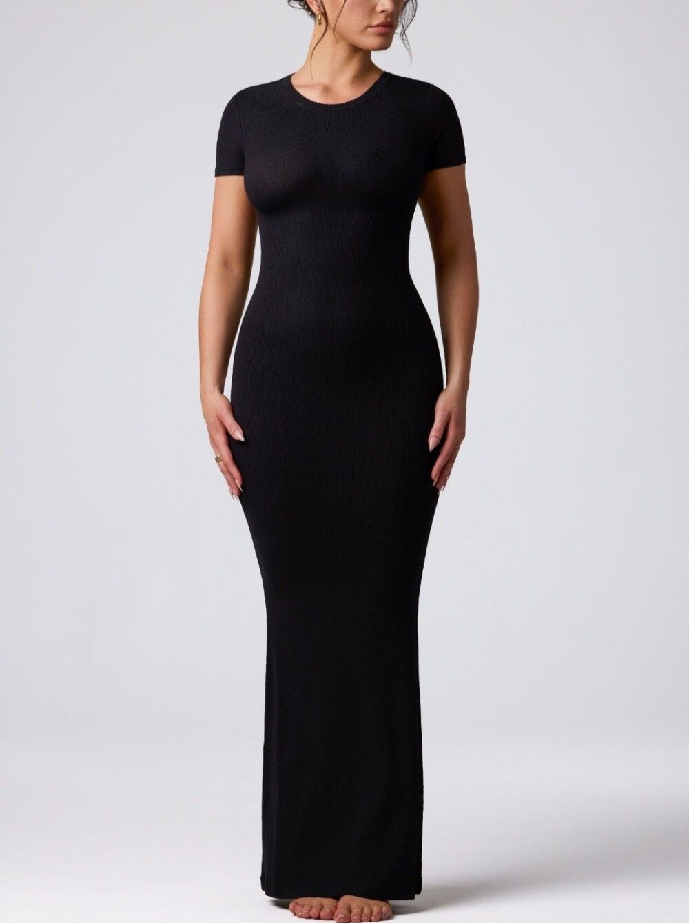 Short Sleeve Maxi Dress