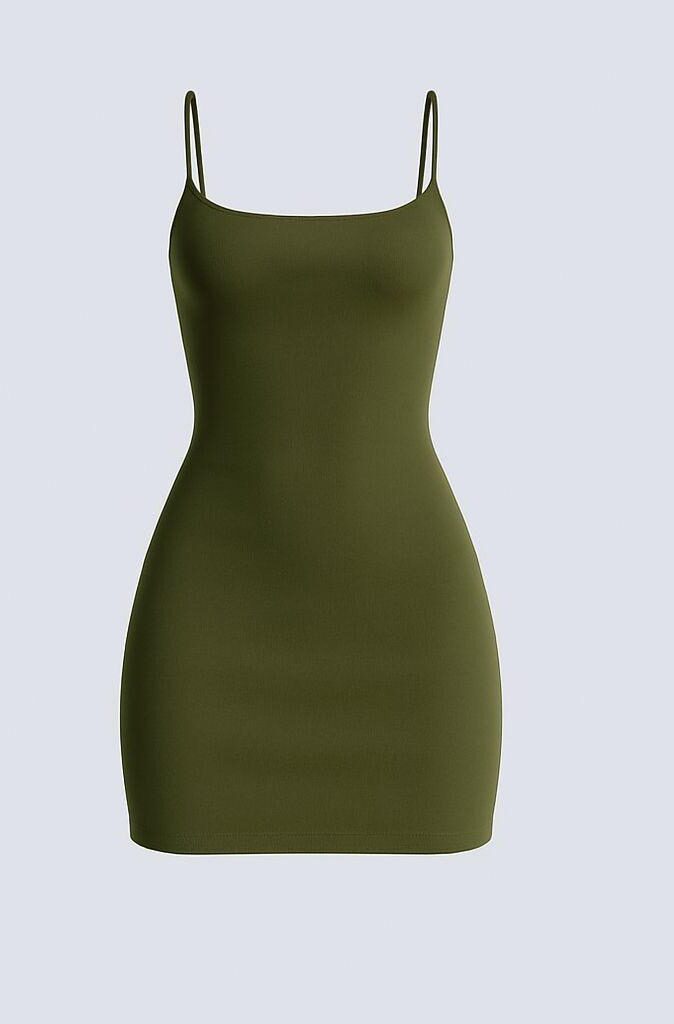 Thin Strap Mini Dress